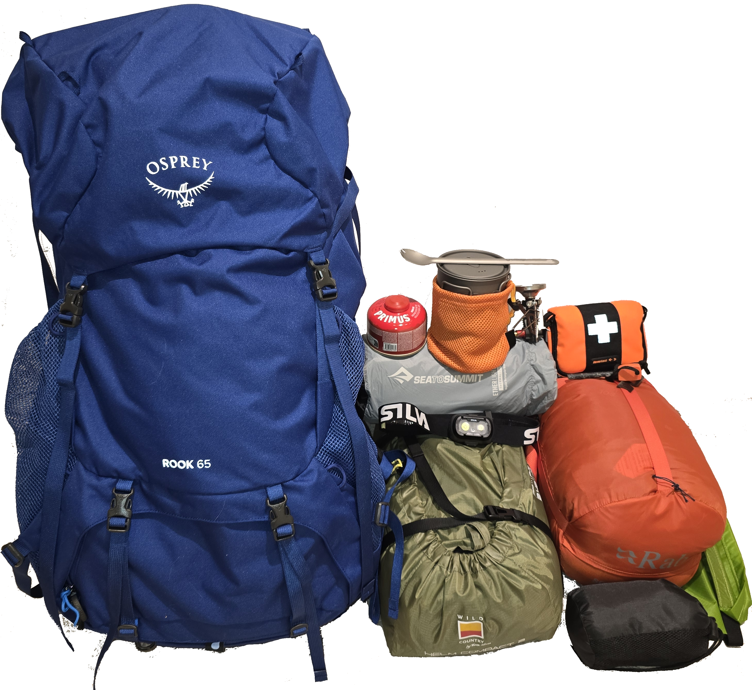 All utrustning i ett solo-paket