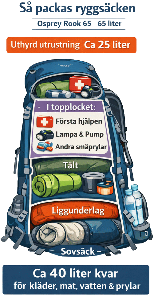 Hur man packar ett solo-paket